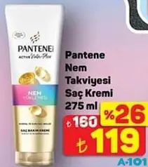 PANTENE NEM TAKVİYESİ SAÇ KREMİ 275 ML fiyat ve kampanya bilgisi